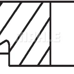 014 98 V2 Mahle Кольца поршневые