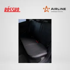ADHC022 AIRLINE Накидка с подогревом на сиденье 12 В, 35/45Вт, 128*49см, искусств.мех, черная | зад |