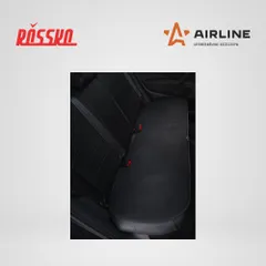 ADHC022 AIRLINE Накидка с подогревом на сиденье 12 В, 35/45Вт, 128*49см, искусств.мех, черная | зад |