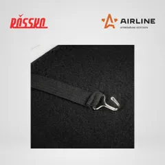 ADHC022 AIRLINE Накидка с подогревом на сиденье 12 В, 35/45Вт, 128*49см, искусств.мех, черная | зад |