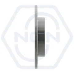 36-1251 NGN Диск тормозной термостойкий невентилируемый, 265x11, задний, правый левый