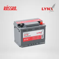 E71C LYNXauto Аккумулятор EFB L2R 65 Ач 600 А обратная 242x175x190