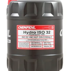 CH2101-20-E CHEMPIOIL Минеральное гидравлическое масло HCV Hydro ISO 32, 20л
