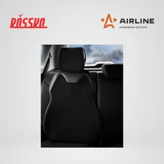 ADHC018 AIRLINE Накидка с подогревом на заднее сиденье PRO, 12 24 В, 33 Вт, встроенный пульт, искусственный мех кожа, черная
