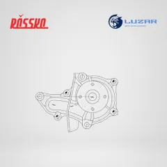 LWP 1944 Luzar Насос водяной Toyota Corolla (91-) 1.3i/1.5i/1.6i [4A 5A 8A] без корпуса