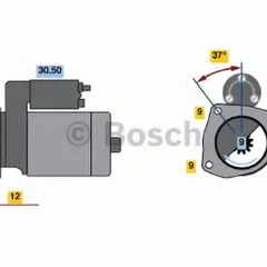 0 986 017 790 Bosch Стартер