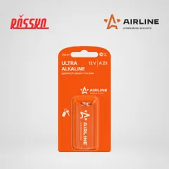 23A-01 AIRLINE Батарейка A23 12V для брелоков сигнализаций щелочная 1 шт.
