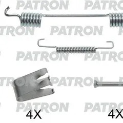 PSRK0231 PATRON Комплект монтажный тормозных колодок барабанных LAND ROVER: RANGE ROVER SPORT 05- , DISCOVERY III 04-