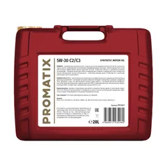 PX1027 PROMATIX 5W-30 C2/C3 20л. (синт. мотор. масло)