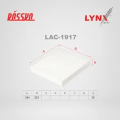 LAC-1917 LYNXauto Фильтр салона