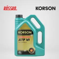KS00122 KORSON Синтетическое автомобильное трансмиссионное масло ATF VI FULL SYNTHETIC 4л