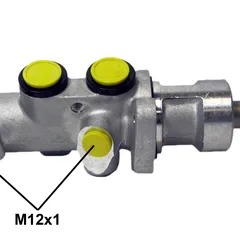 M 23 119 Brembo Цилиндр тормозной главный