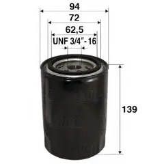 586015 Valeo Фильтр масляный