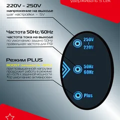 5000W48LPSI LEDO Инвертор 48V-220V 5000W чистый синус