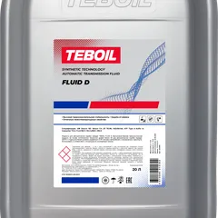 2270861 TEBOIL Fluid D, 20л (полусинт.трансм.масло)