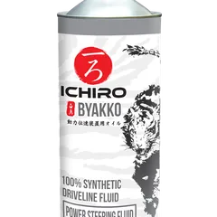 ICR-5301-1 ICHIRO POWER STEERING FLUID BYAKKO 1л, (синт.жидкость для ГУР), (янтарная)