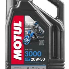 107319 Motul Моторное масло 3000 4T 20W50 4л