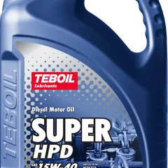 3465172 TEBOIL Снят с производства 15W-40 Super HPD 4л (минер. мотор. масло)