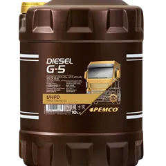 PM0705-10 PEMCO Моторное масло полусинтетическое 10W-40 Diesel G-5 UHPD, 10 л, HCV