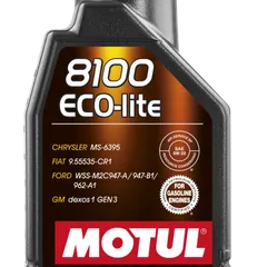 108534 Motul Синтетическое масло 8100 ECO-lite 0W20 1л