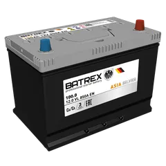 4610082700376 BATREX Аккумулятор ASIA SILVER 100 Ah, 850 A, 304 х 175 х 221 обратный