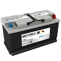 4610082700499 BATREX Аккумулятор EUROSILVER 110 Ah, 930 A, 352 х 175 х 190 обр.