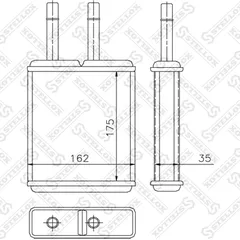 10-35169-SX Stellox Радиатор печки