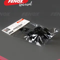 FAU1009 Fenox Вешалка-крючок в авто на подголовник с крючком, черный