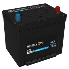 4610082700338 BATREX Аккумулятор Classic 60 Ah, 510 A, 230х175х223 обратный