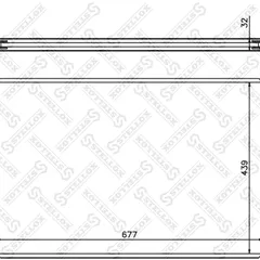 10-25335-SX Stellox Радиатор системы охлаждения